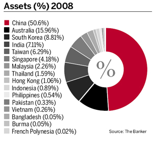 Assets (%) 2008