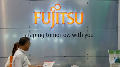 Fujitsu sign