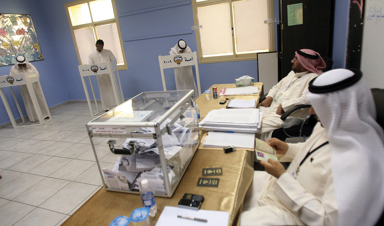 Kuwaiti voters head to the polls.