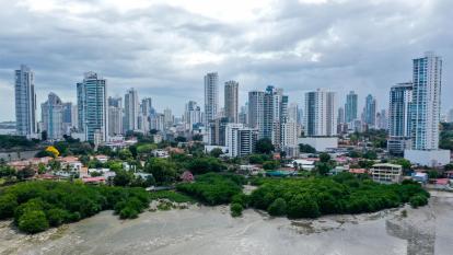 A cityscape of Panama City in the daytime