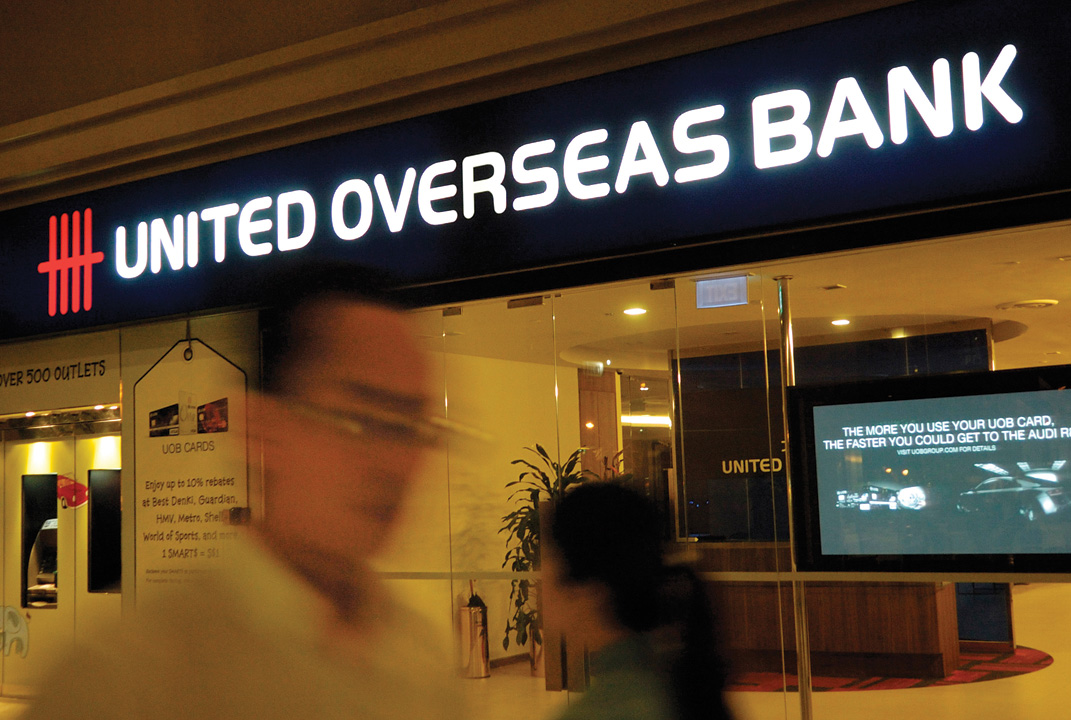 Asean banks such as United Overseas Bank are posting impressive growth rates