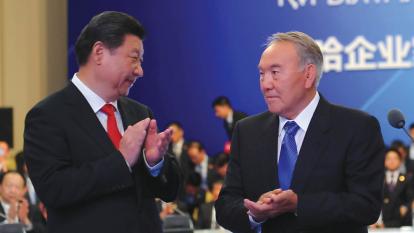 Xi Jinping and Nursultan Nazarbayev teaser