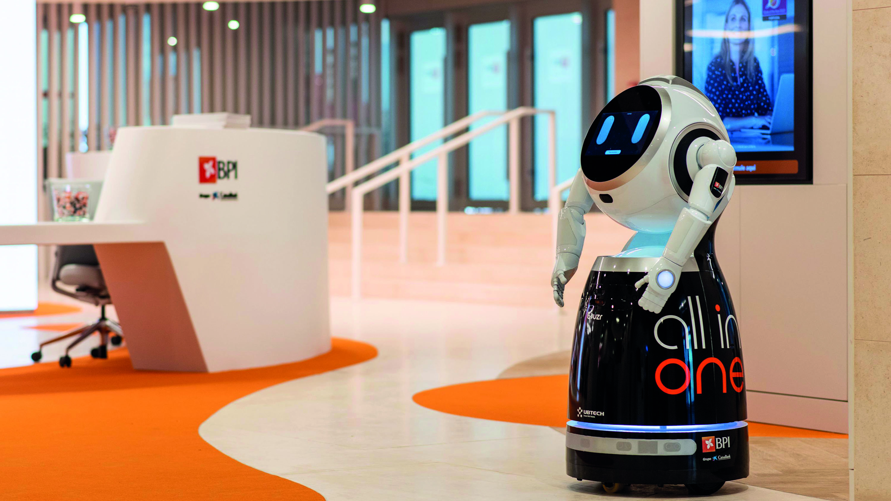 Future signs: BPI is pioneering the idea of the robot concierge