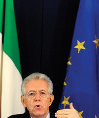 Crucial role: all eyes are on new Italian prime minister Mario Monti’s fiscal package to rescue the country’s economy