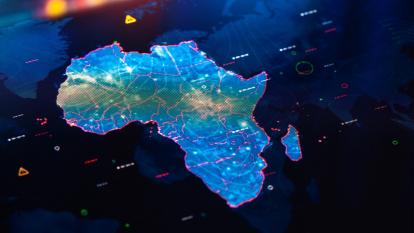 Digital Africa map