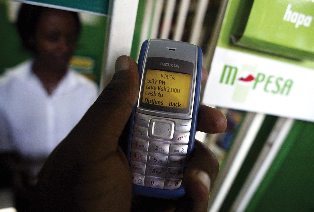 M-Pesa, Kenya's mobile phone money transfer service
