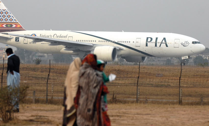 Pakistan airlines embedded