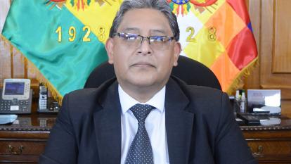 Edwin Rojas, president of the Central Bank of Bolivia