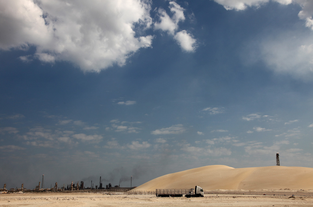 Qatar oil field