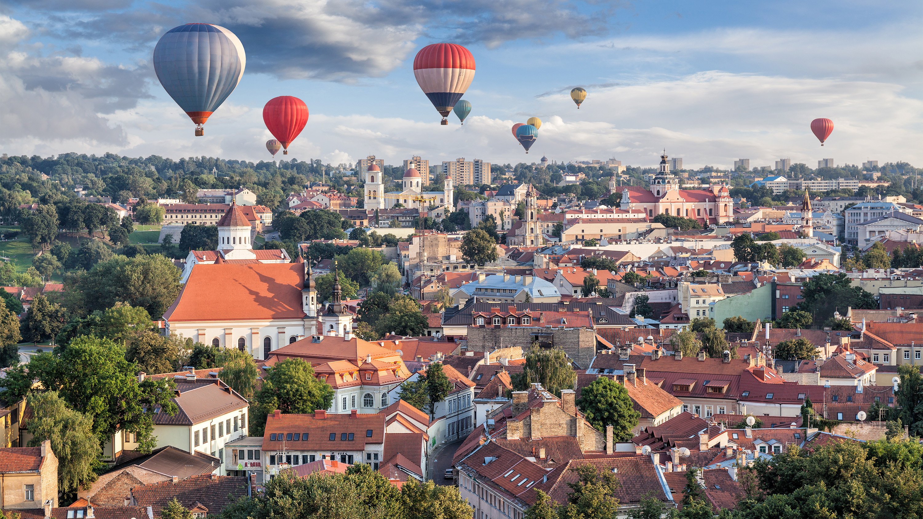 Vilnius hot air balloons